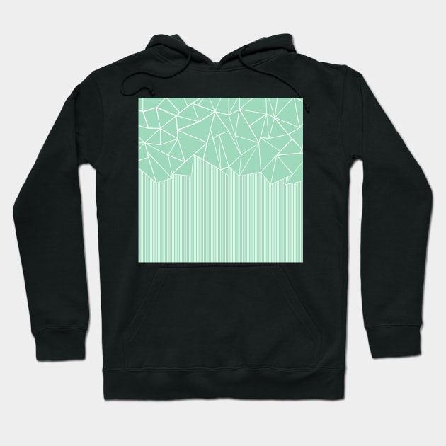 Ab Lines Mint Green Hoodie by ProjectM